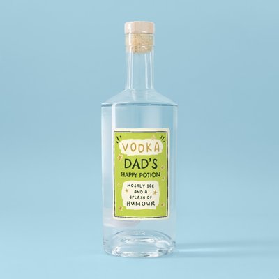 Personalised Dad Vodka 70cl
