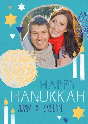 Photo Hanukkah Card