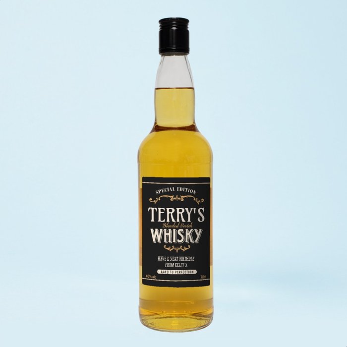 Personalised Whisky Birthday 70cl