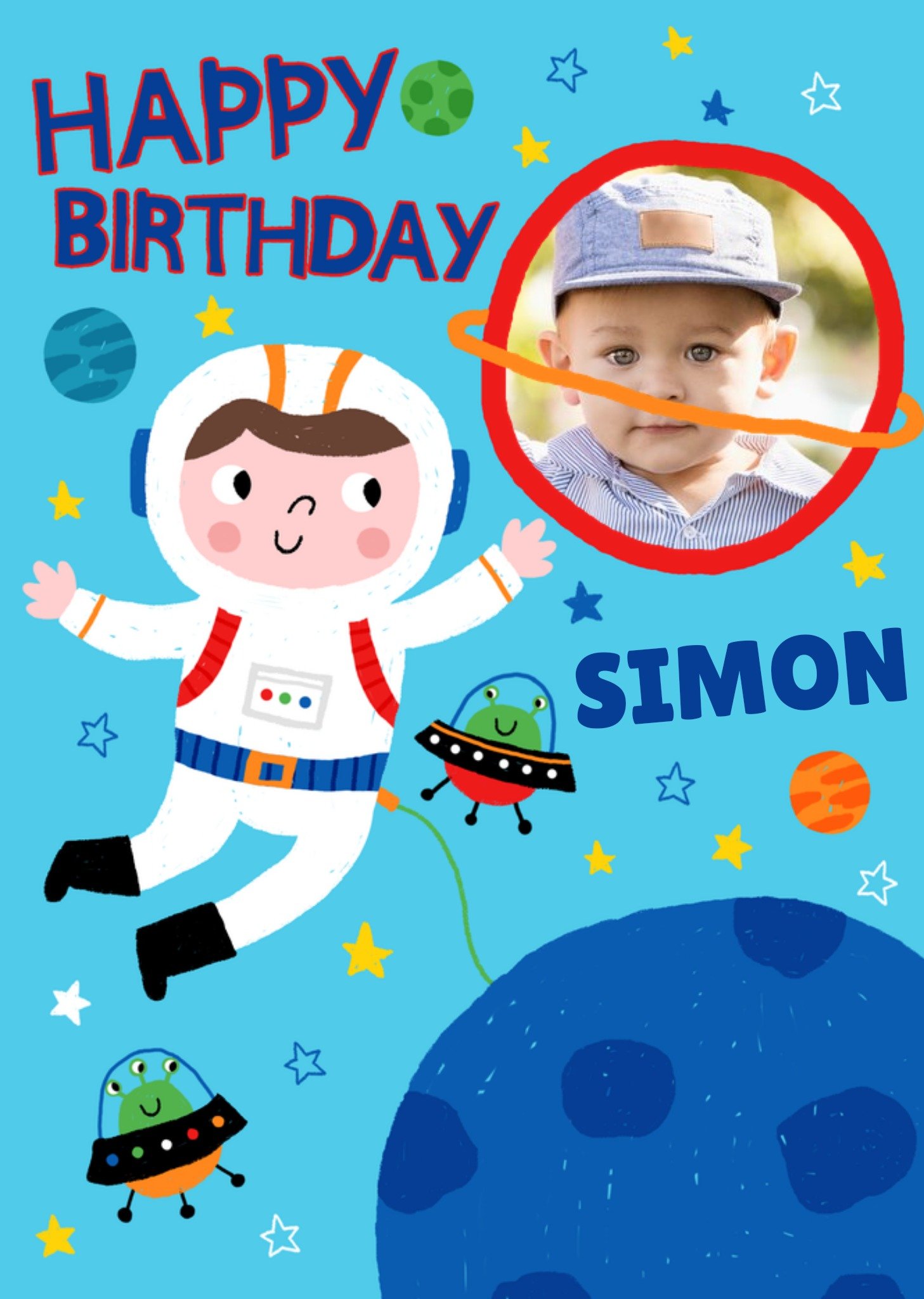 Other Helter Skelter Astronaut Photo Upload Card