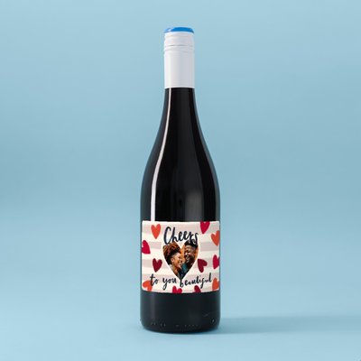 Virgin Wines Personalised Cheers To You Beautiful Merlot 75cl