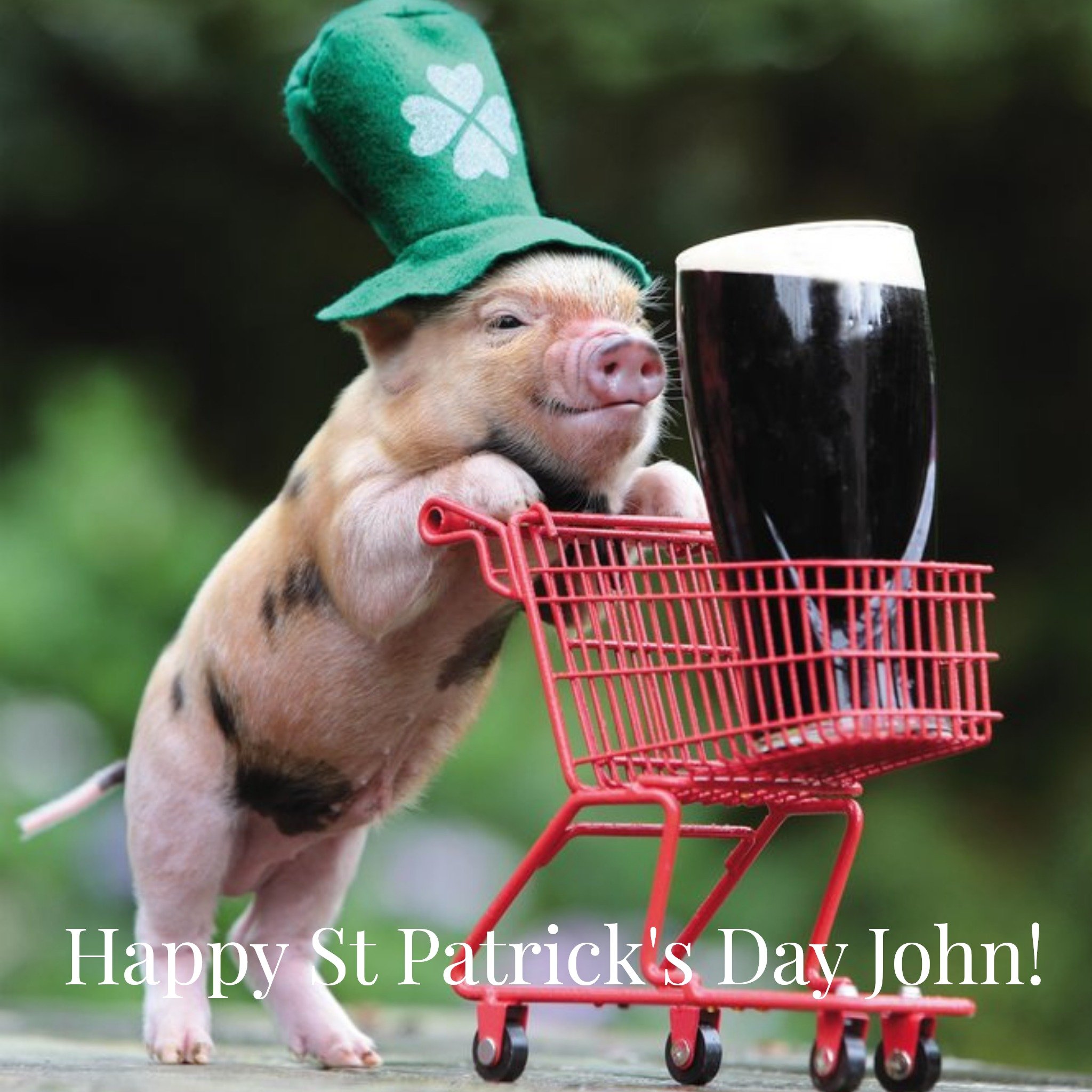 Moonpig Personalised Saint Patrick's Day Card