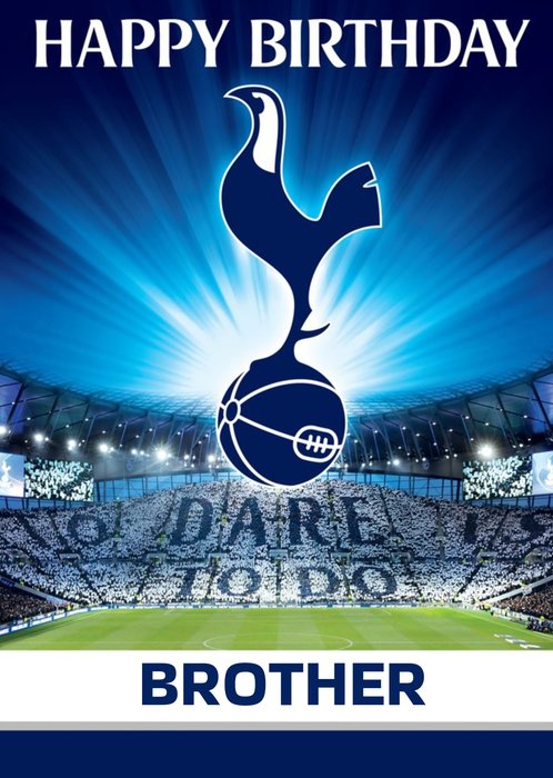 Tottenham Hotspur FC Football Brother Birthday Card