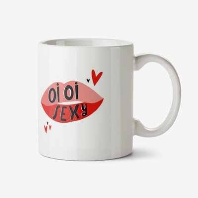 Lucy Maggie Oi Oi Sexy Lips Mug