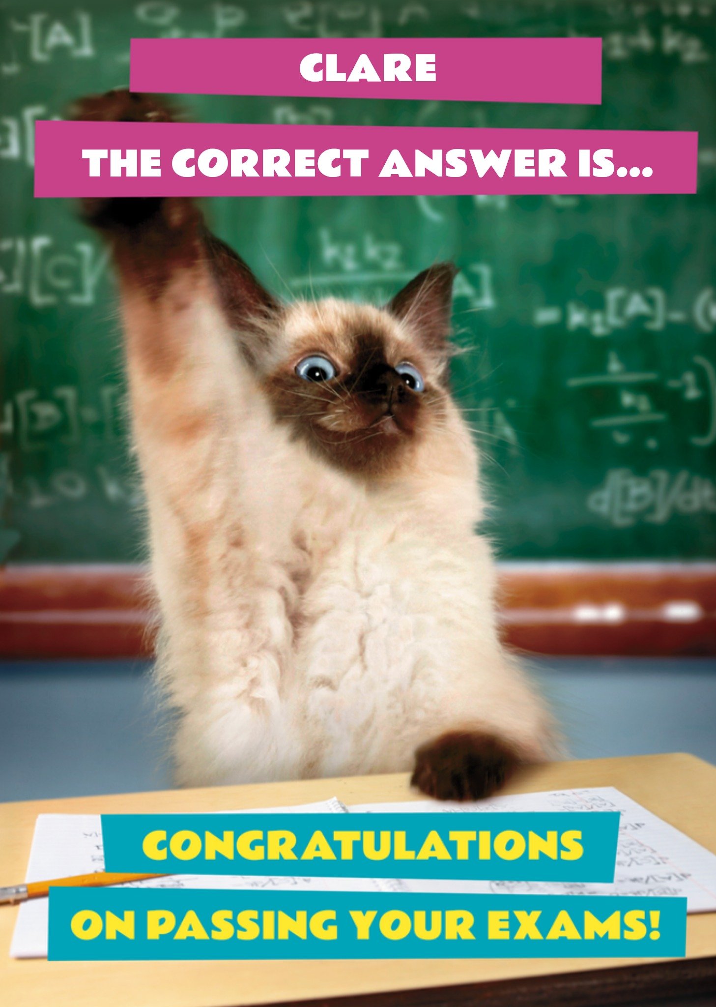Moonpig Congratulations On Passing Your Exams Card