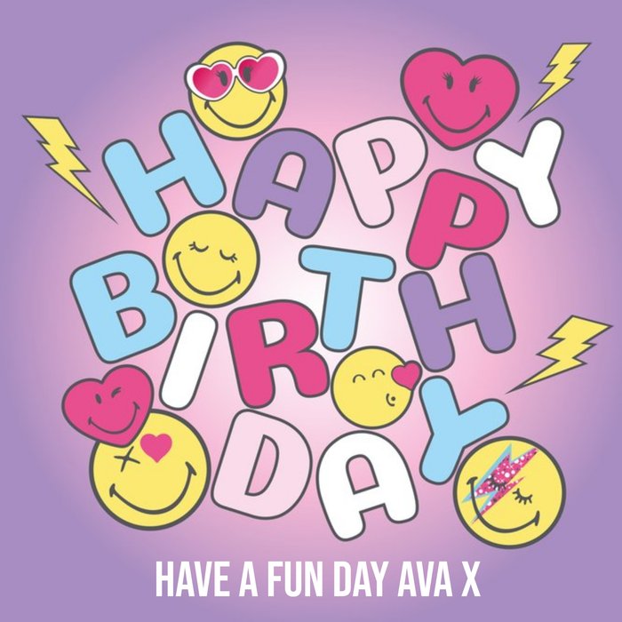 SmileyWorld® Birthday Card