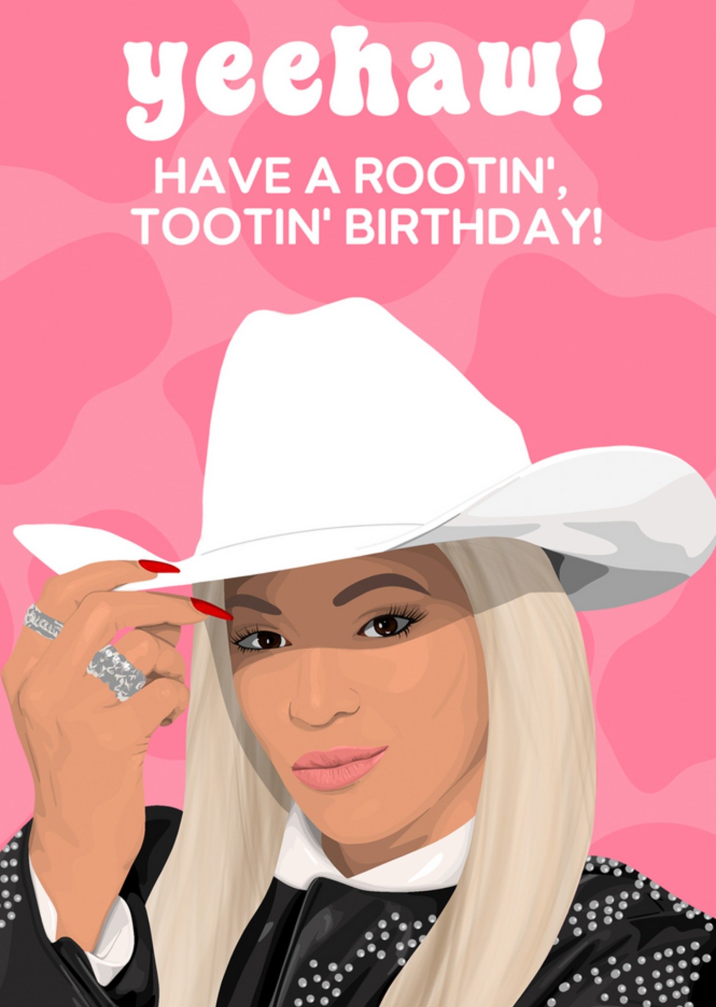 Moonpig Yeehaw Have A Rootin' Tootin' Birthday Card, Large
