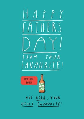 Father's Day Card - Father's Day - Beer