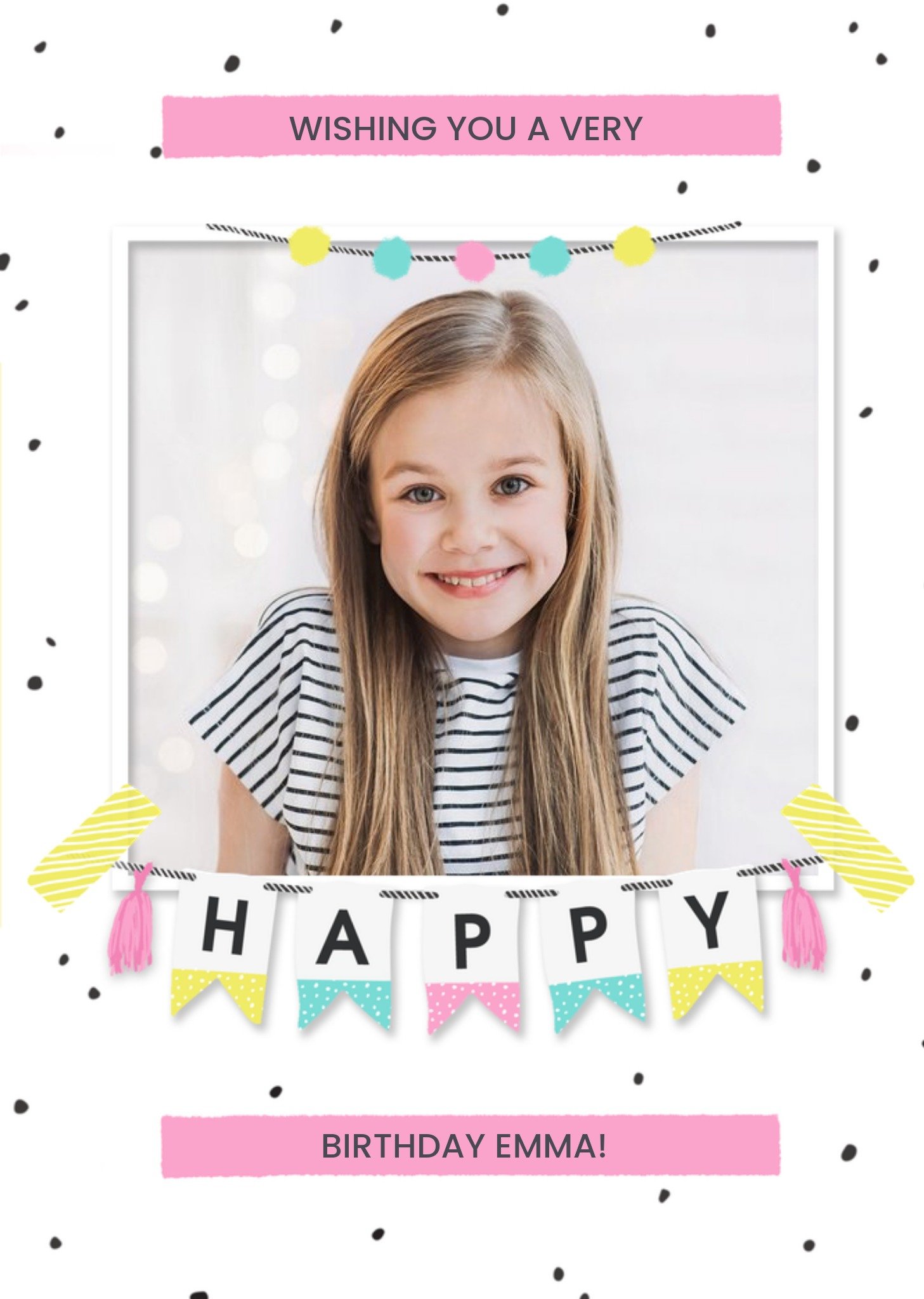 Moonpig Birthday Card - Photo Upload
