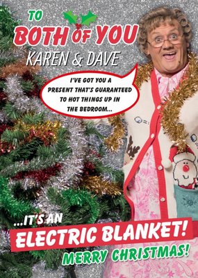 Funny Mrs Brown's Boys Joke Christmas Card