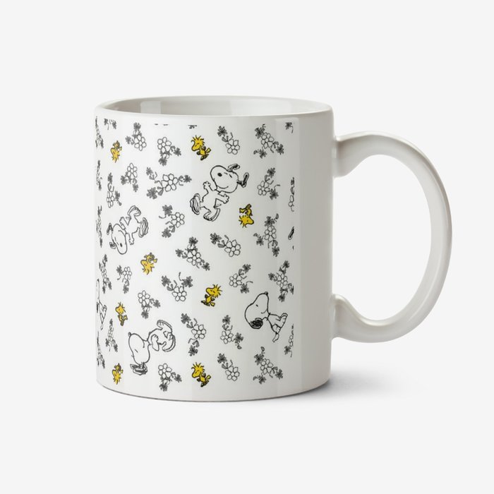 Peanuts Snoopy Flower Pattern Mug