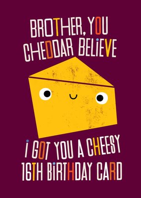 Kate Smith Co. Cheesy 16th Birthday Card