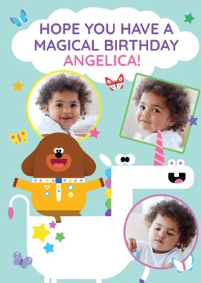 Hey Duggee Photo Upload Birthday Card