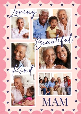 Loving Beautiful Kind Photo Upload Card