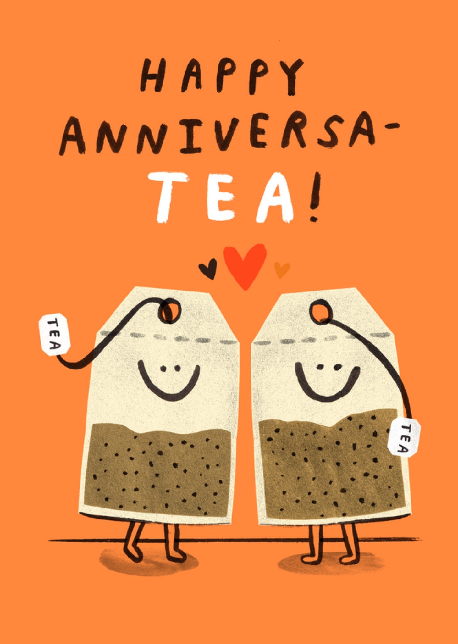 Moonpig Happy Anniversa-Tea Pun Anniversary Card