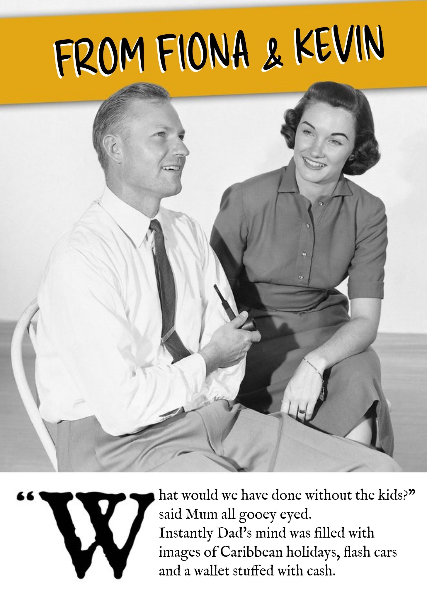 Moonpig For The Old Man Father's Day Card