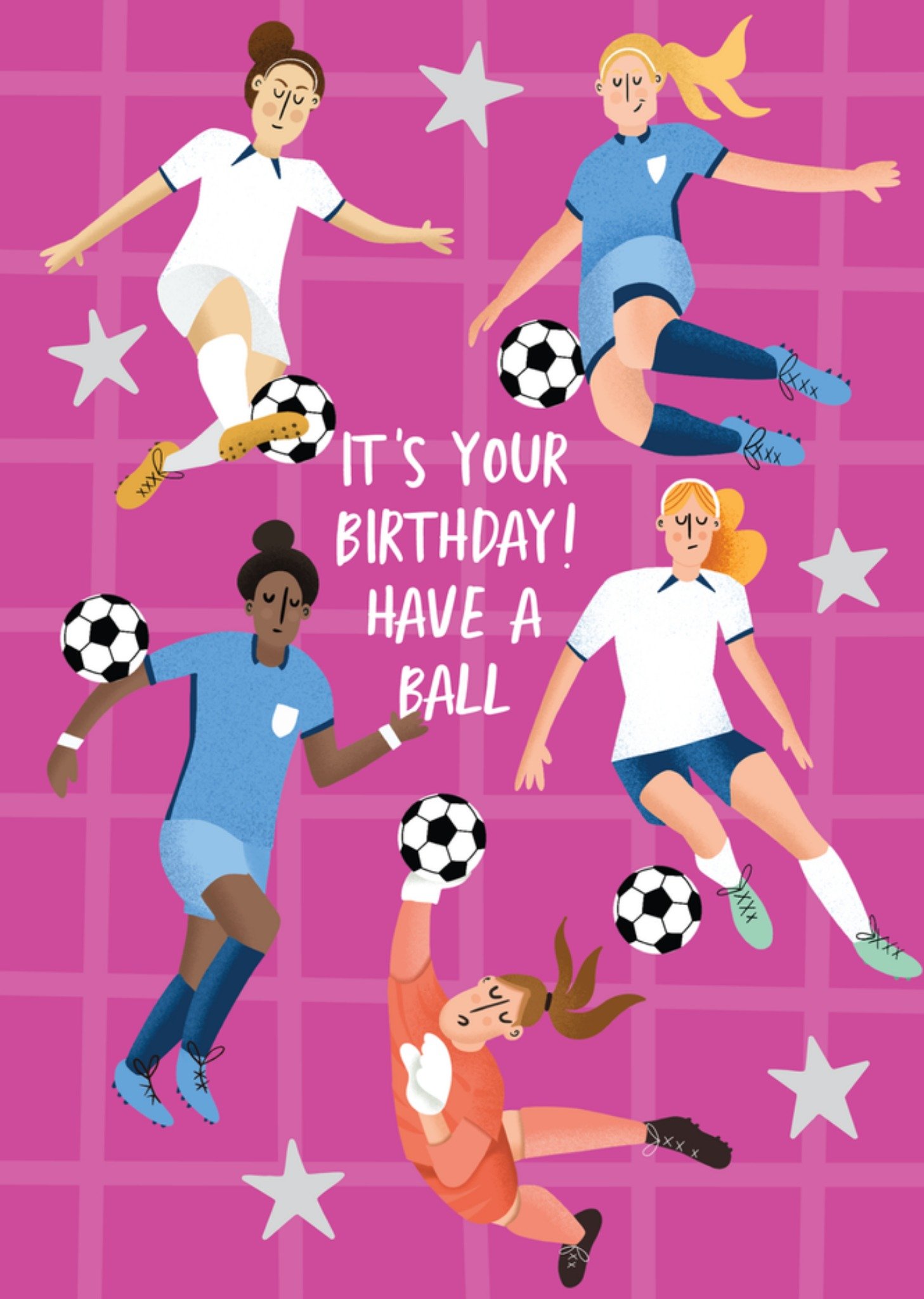 The London Studio Have A Ball Birthday Card
