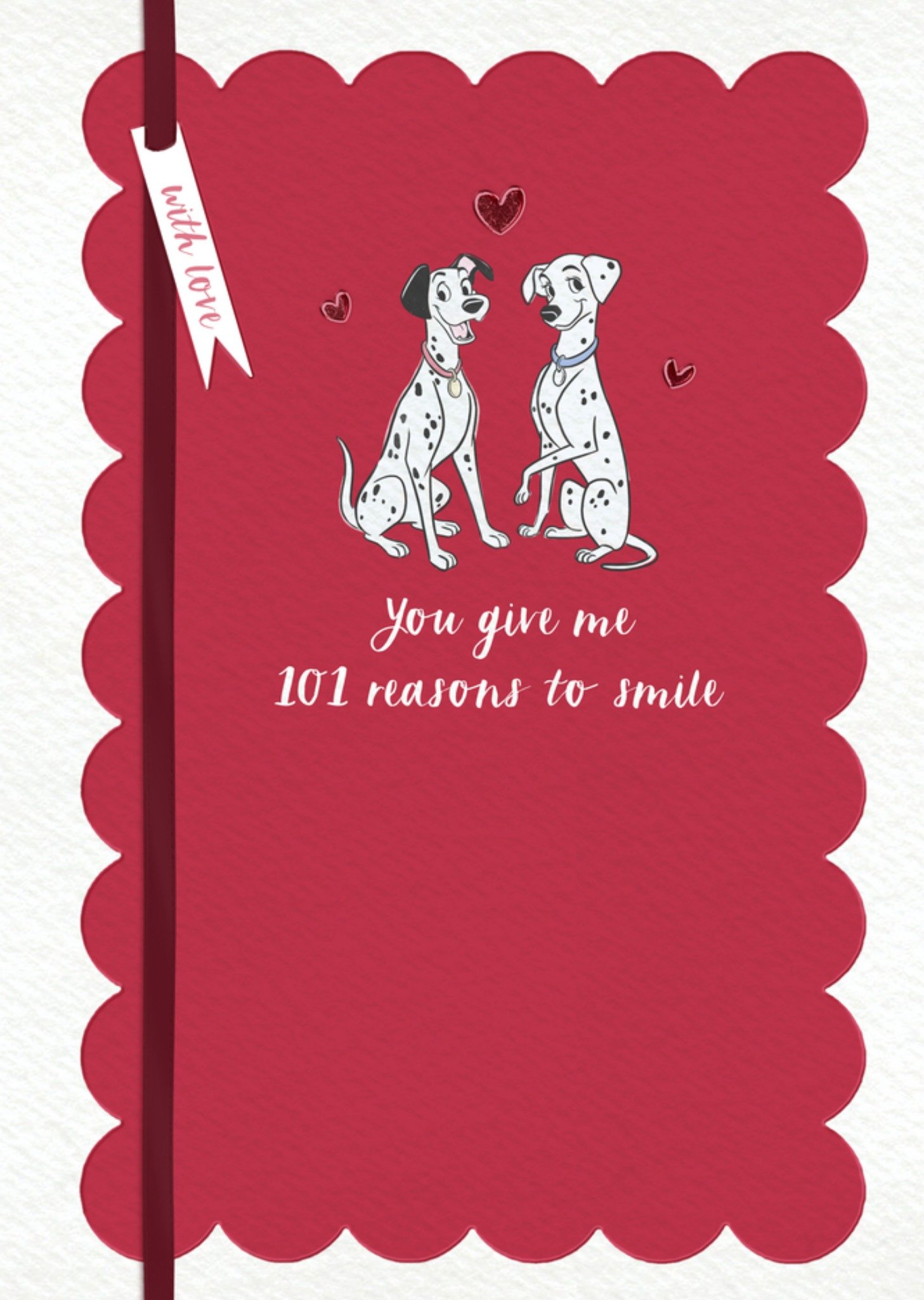 Disney You Give Me 101 Reasons To Smile Card