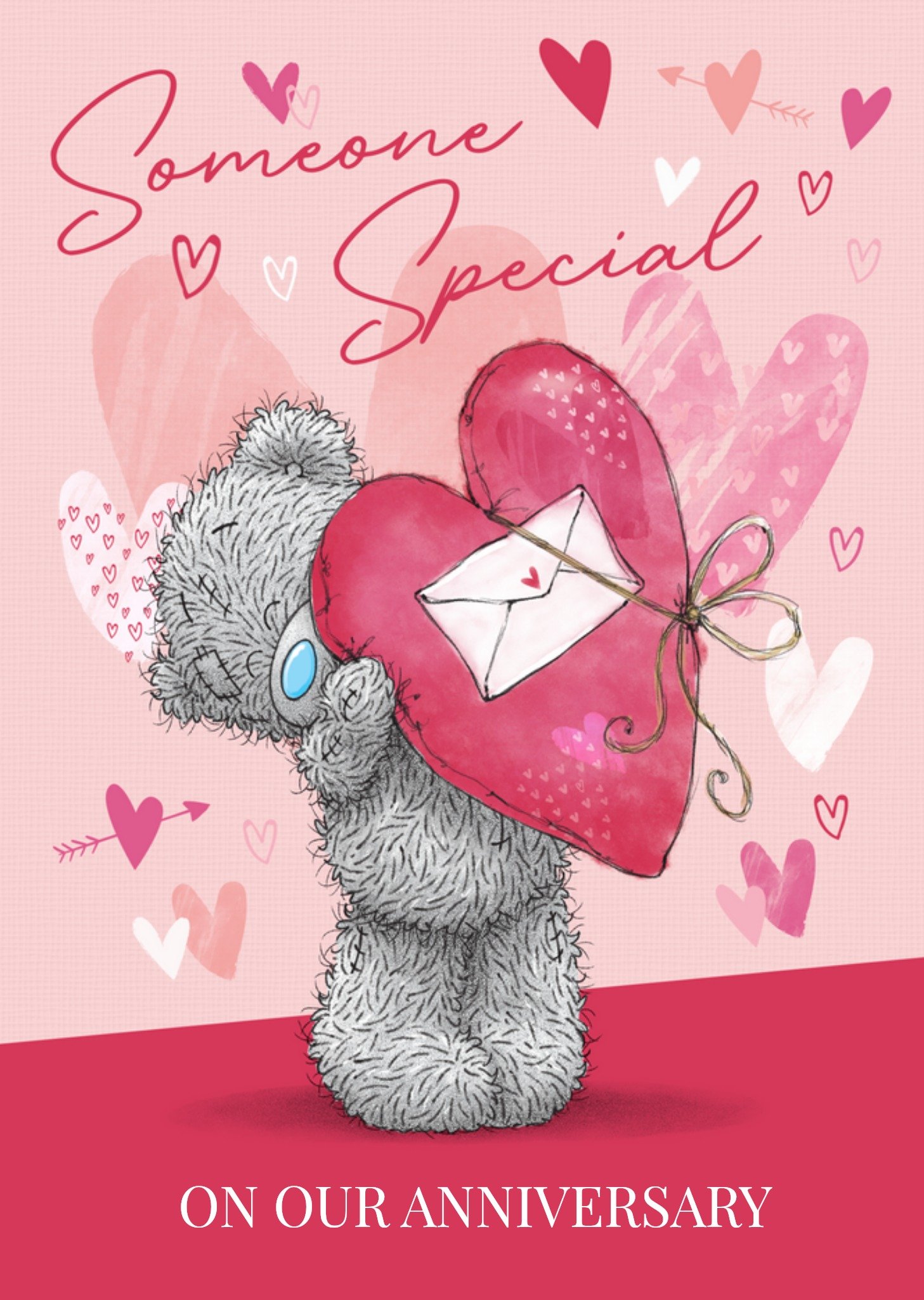 Me To You Tatty Teddy Someone Special Anniversary Card, Large