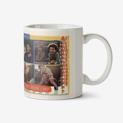 Dad You're My Hero Photo Upload Father's Day Mug