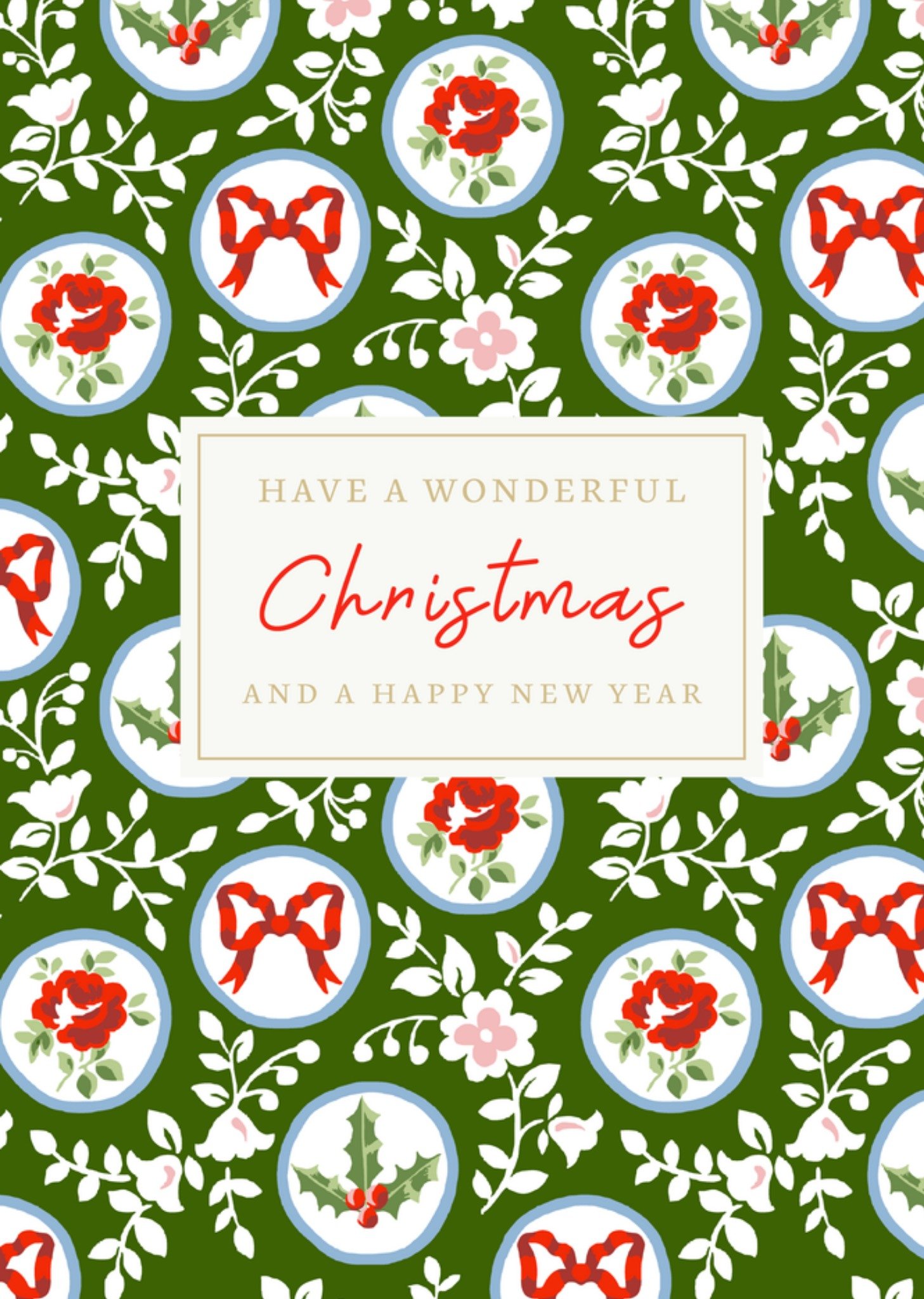 Wonderful Christmas Cath Kidston Card