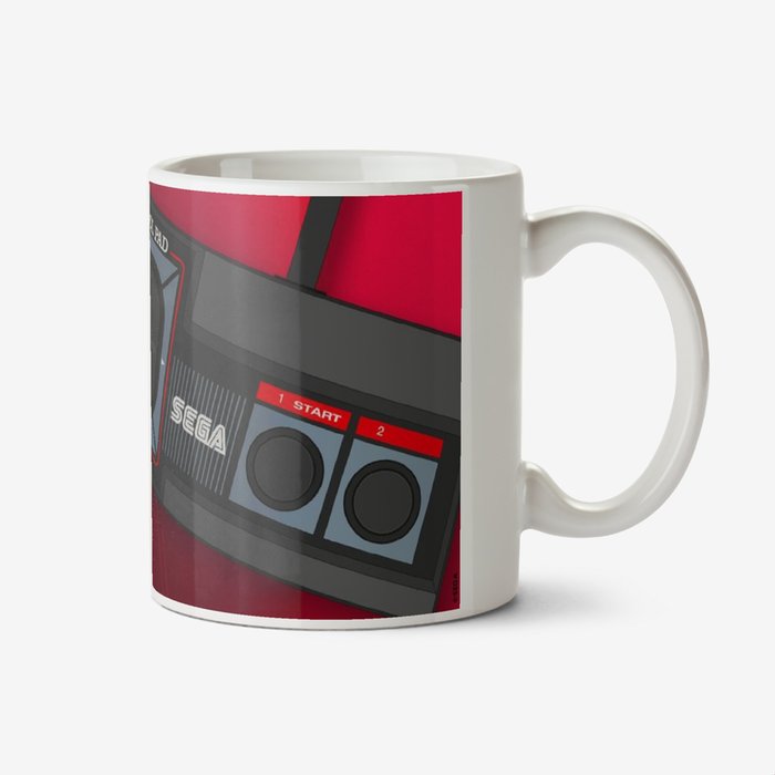 Sega Consoles Retro Masters System Gaming In Progress Mug