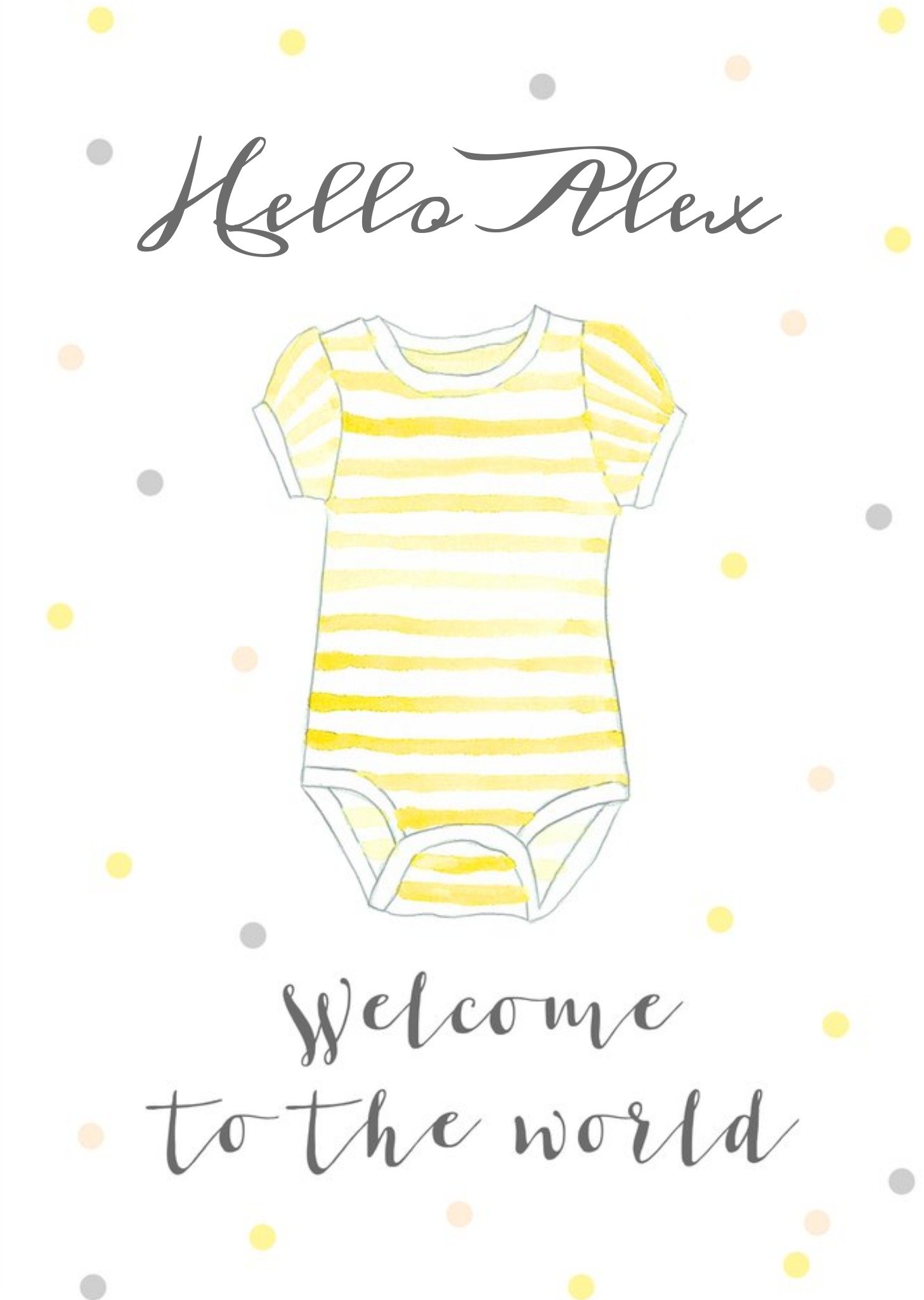 Moonpig Gender Neutral Welcome New Baby Card
