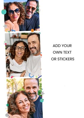 Design Your Own Photo Booth Style Card
