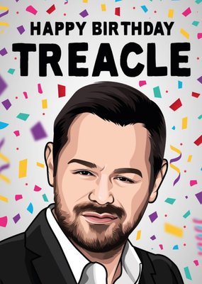 Happy Birthday Treacle Spoof Celeb Card