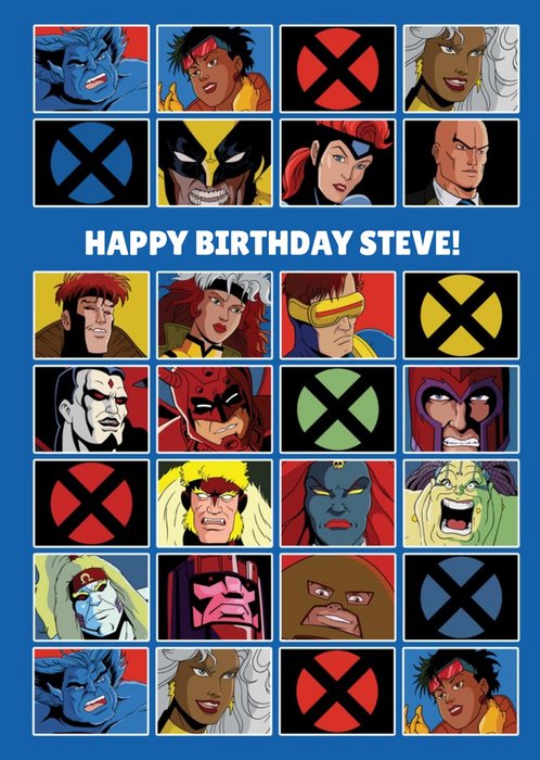 Happy Birthday Thumbnail Character Card