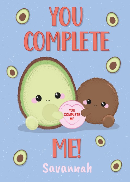 Swizzels You Complete Me Card