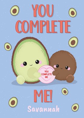 Swizzels You Complete Me Card