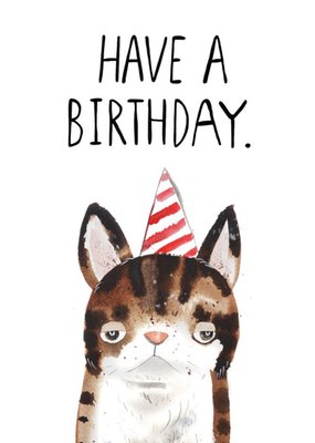 Jolly Awesome Have A Birthday Funny Birthday Card