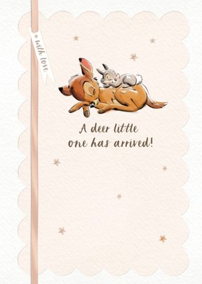 Disney Bambi A Deer Little One Has Arrived New Baby Card