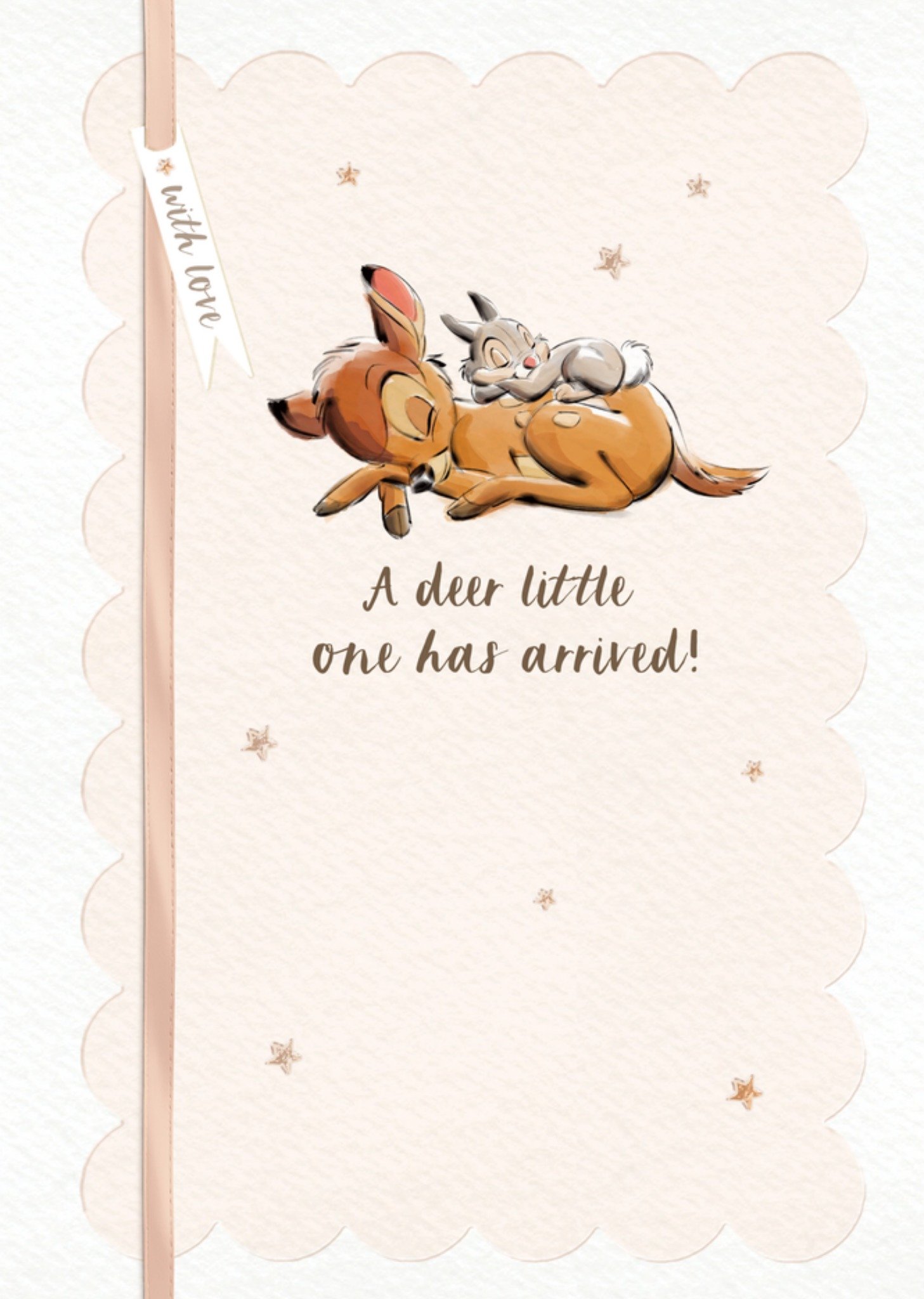 Disney's Bambi Disney Bambi A Deer Little One Has Arrived New Baby Card