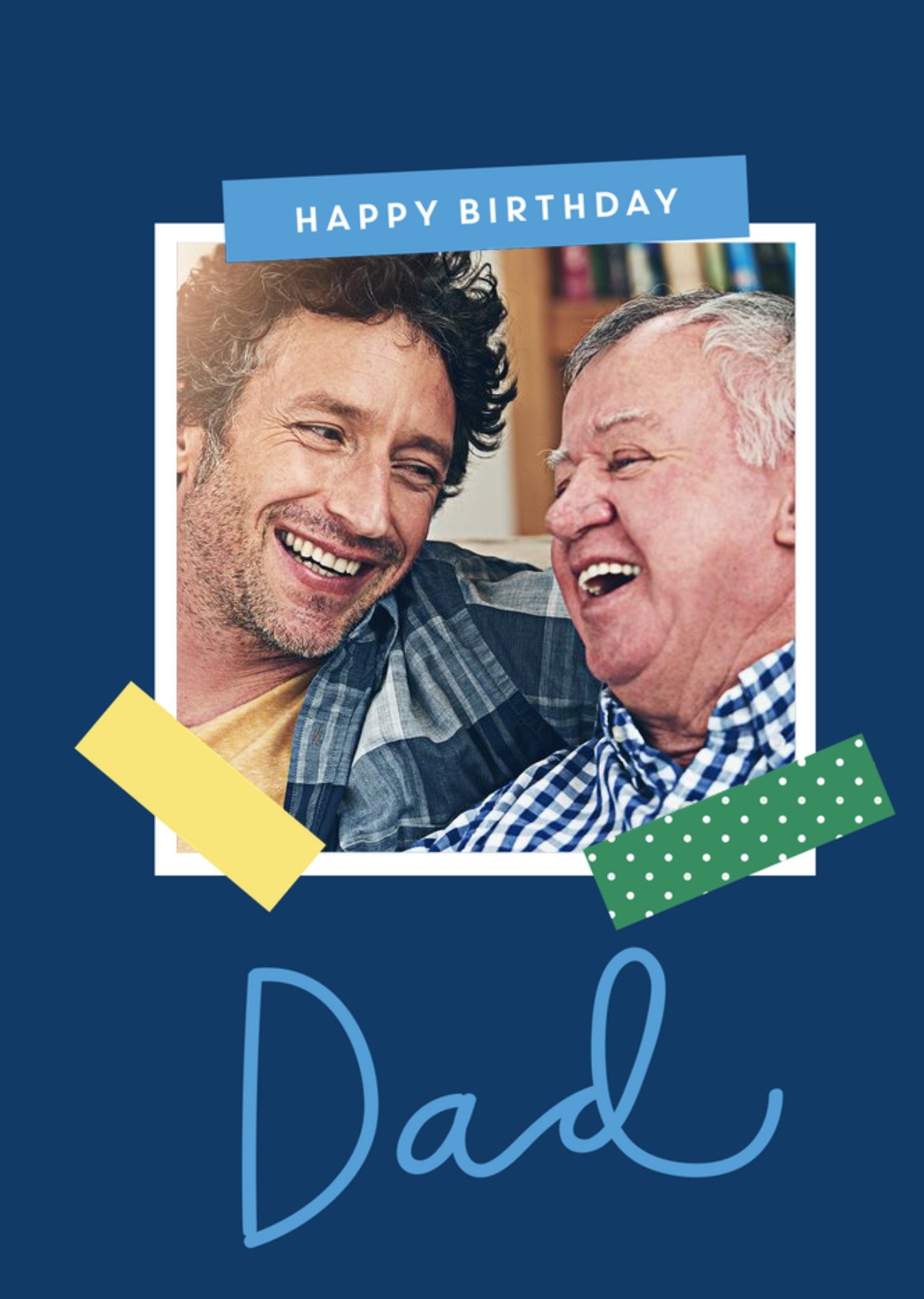 Moonpig Dad Photo Upload Birthday Card