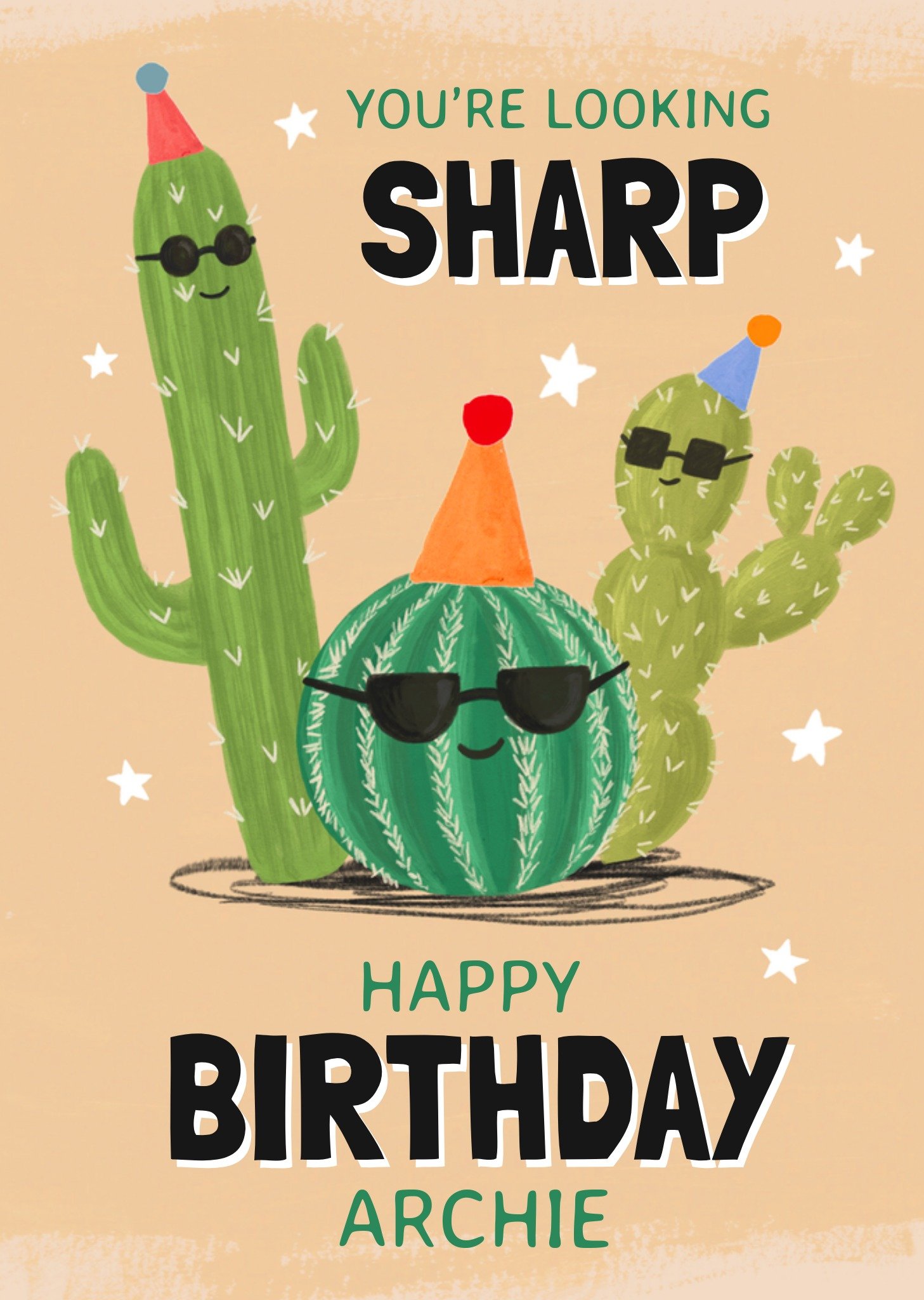 Moonpig You're Looking Sharp Birthday Card