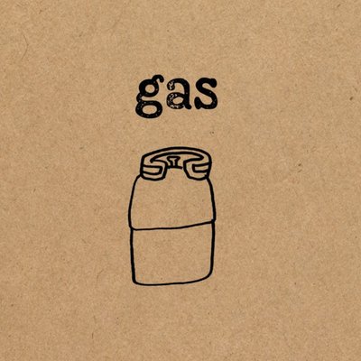 Funny Pun Gas General Everyday Card