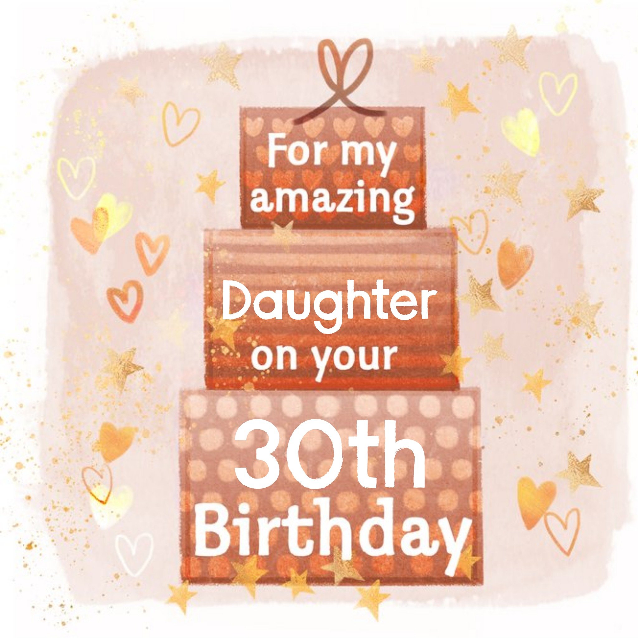 Moonpig For My Amazing Daughter Personalised Age Birthday Card