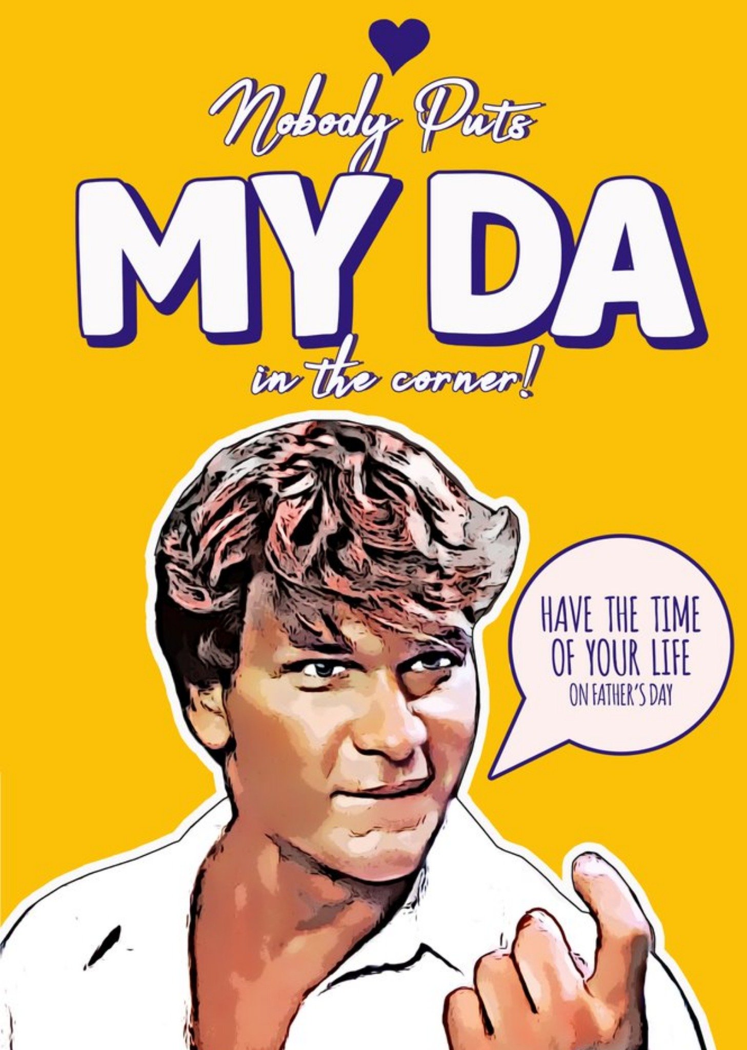 Moonpig Ferry Clever Funny Illustrated Film Character Father's Day Card