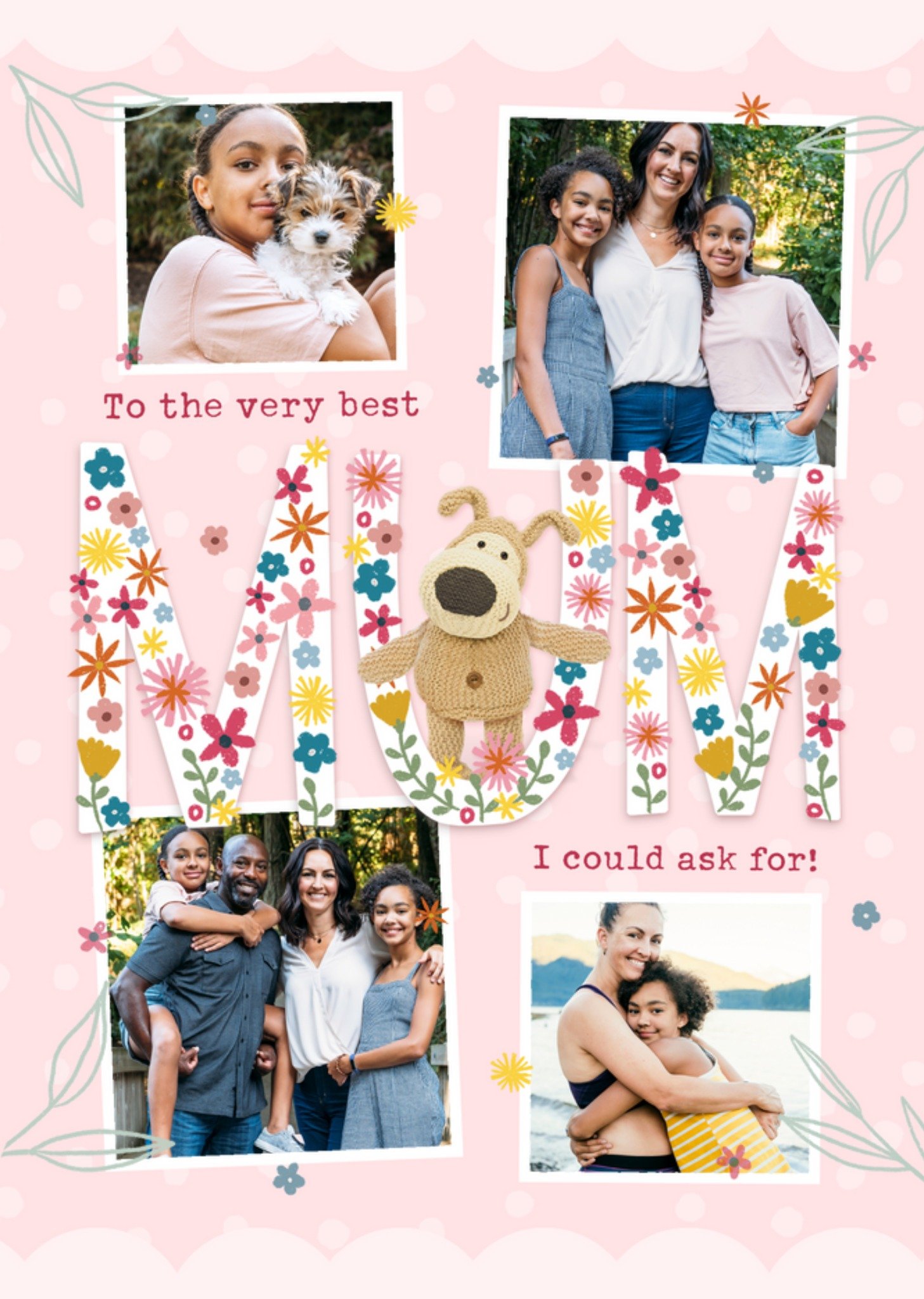Boofle To The Very Best Mum Photo Upload Mother's Card Ecard