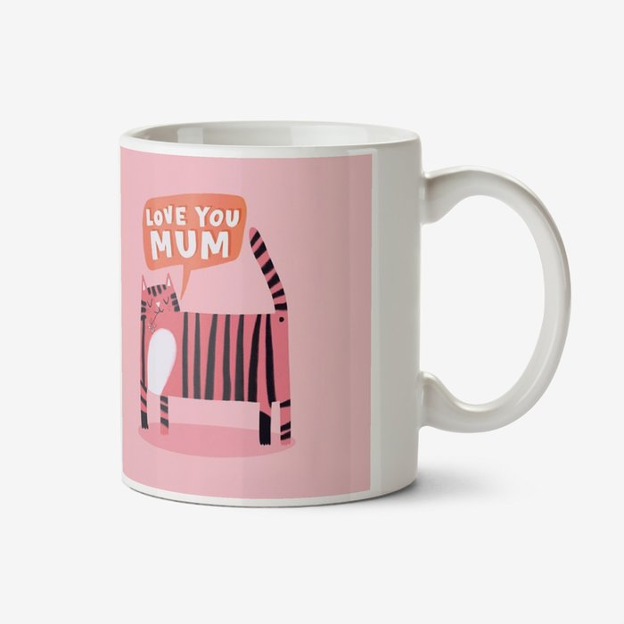 Lucy Maggie Love You Mum Tiger Mug