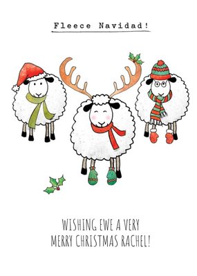 Funny Christmas Card - Feliz Navidad