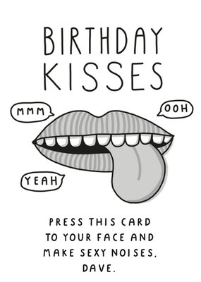 Birthday Kisses Card