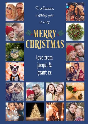 Multi Photo upload Christmas Card