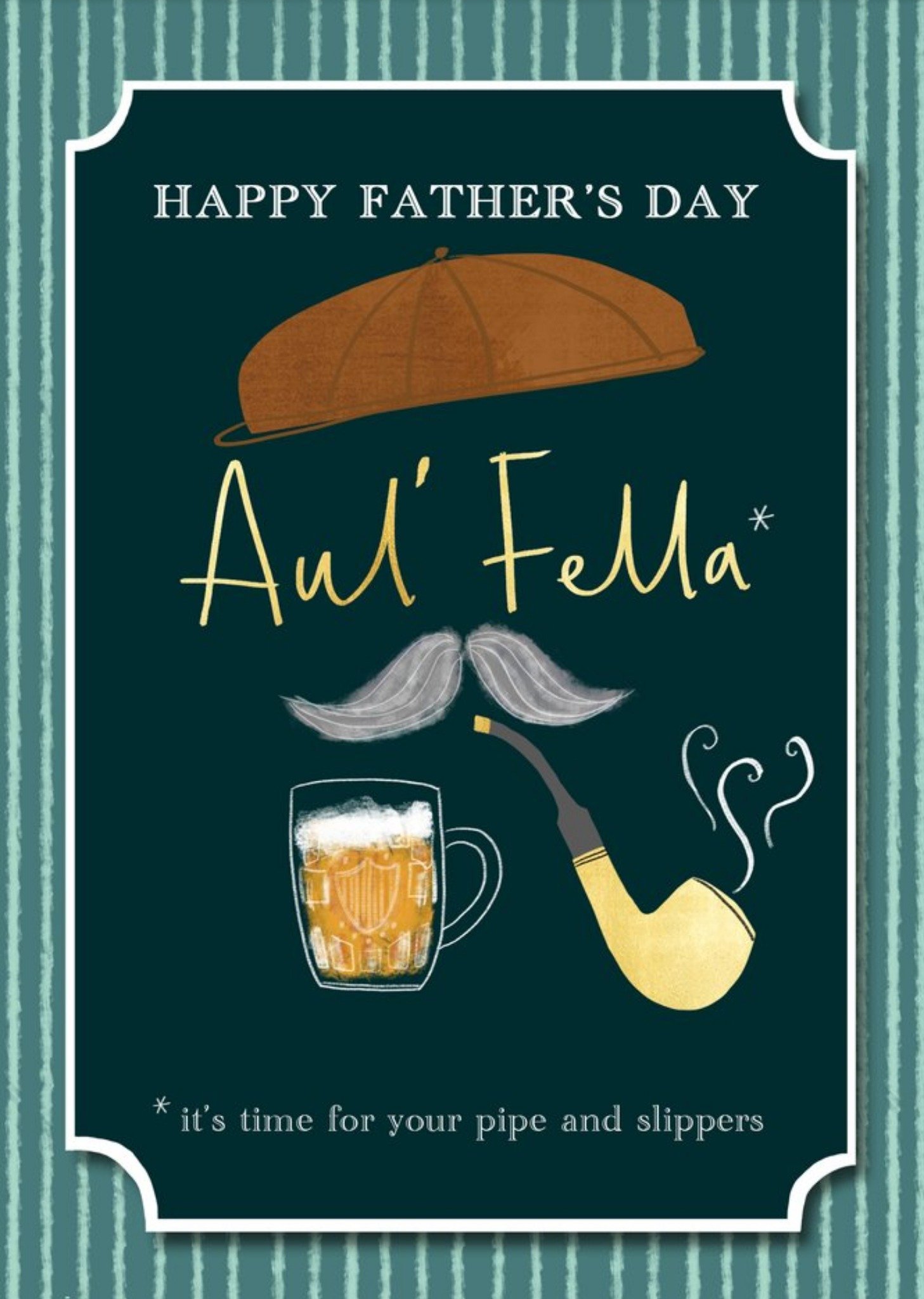 Moonpig Funny Illustrated Aul Fella Father's Day Card