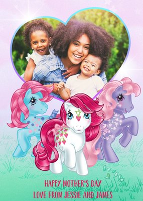 Mother's Day Card - My Little Pony - from the kids - photo upload card