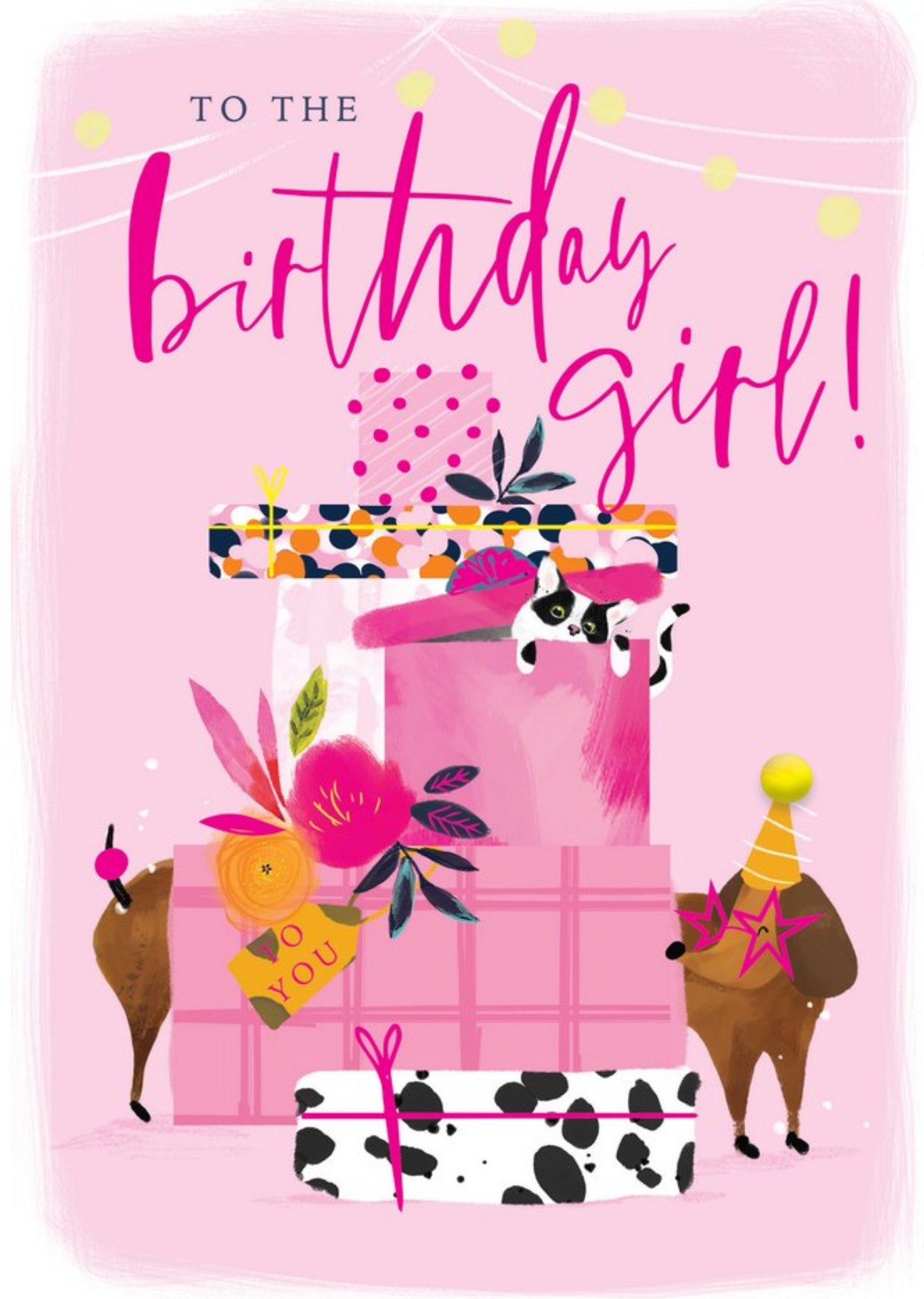 Moonpig To The Birthday Girl Presents Card