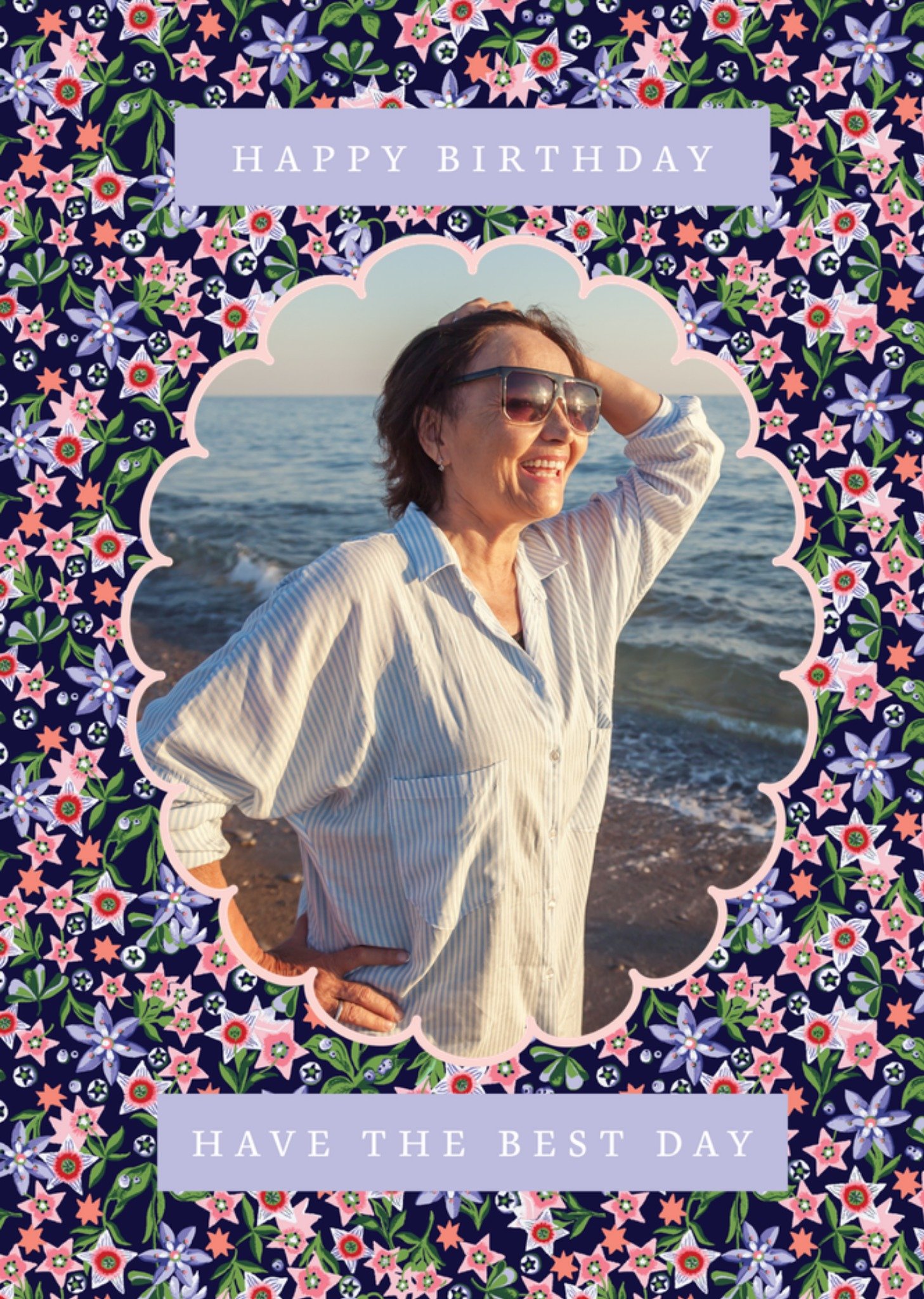 Cath Kidston Have The Best Day Photo Upload Birthday Card