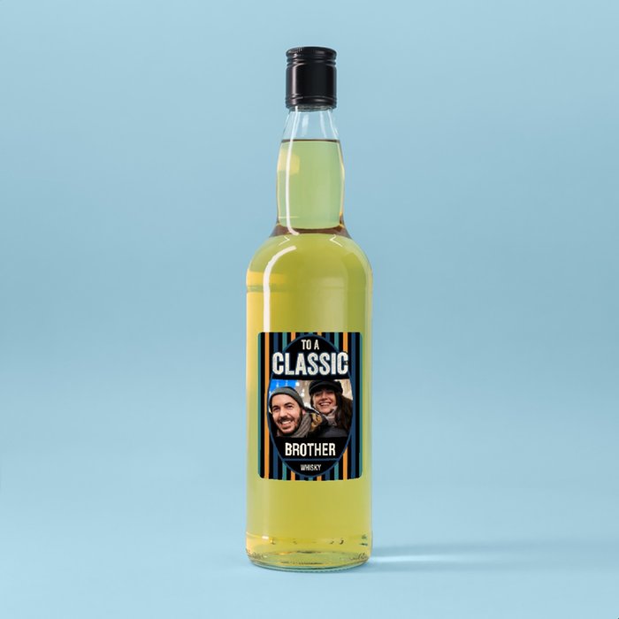 Personalised To A Classic Brother Whisky 70cl